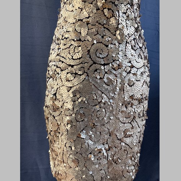 Vintage Morgan Taylor Sequenced Dress ASO Maxine Shaw - Picture 5 of 5